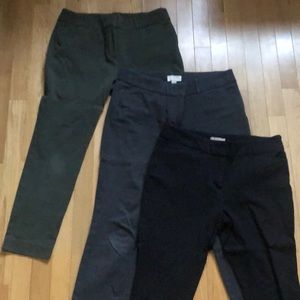 Lot of 3 Loft Outlet Pants